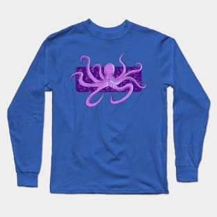 Octopus Art Ilustration Long Sleeve T-Shirt